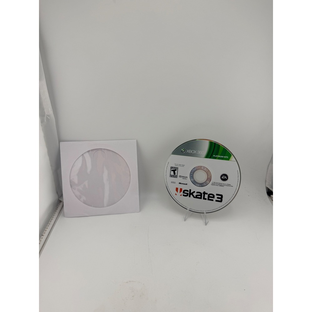 Skate 3 Xbox 360 Platinum Hits EA Sports Skateboard Video Game Disc Only